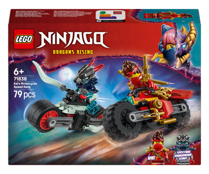Klocki LEGO® LEGO Ninjago 71838 Wyścig motocyklowy Kaia